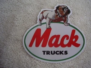 MACK TRUCKS LOGO VINLY STICKER 3 INCH FREE SHIPPING - Picture 1 of 2