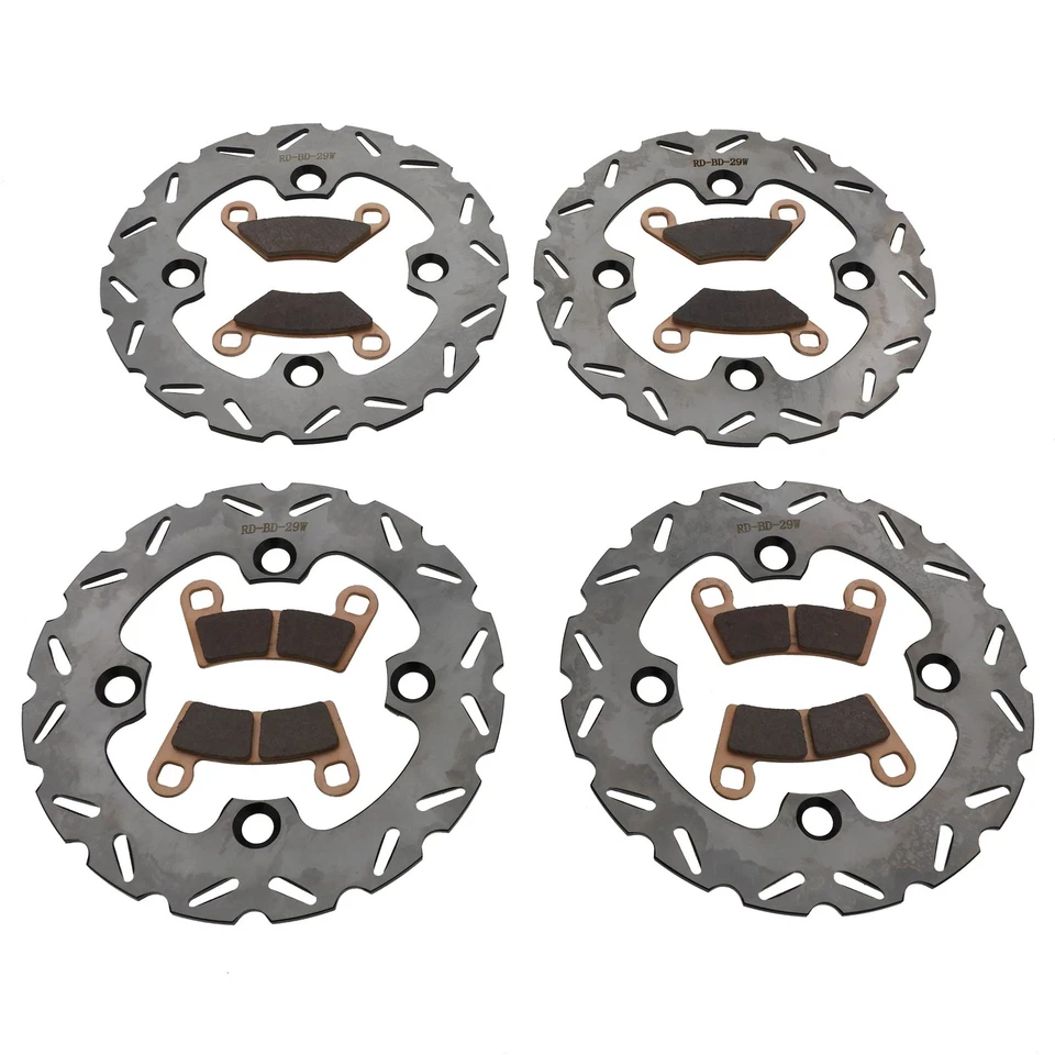 Rotores y pastillas de freno para Polaris Scrambler XP 1000 S 2020-24 RipTide delantero y trasero Foto 1 de 4