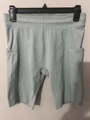 Lululemon Mens Cycling Shorts Medium Laurel Green, hiking, running shorts NWOT - Image 1 of 4
