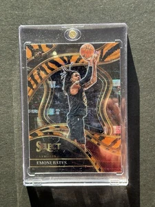 2023-24 PANINI SELECT EMONI BATES ROOKIE CARD RC TIGER STRIPE COURTSIDE PRIZM - Picture 1 of 2