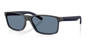 Arnette SLICKSTER AN 4185 MATTE GREY/ BLUE POLARIZED 59/16/145 men Sunglasses - Picture 1 of 2