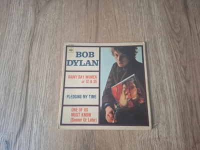 EP FOLK ROCK BOB DYLAN "RAINY DAY WOMAN # 12 & 35" 1966 FRENCH - Image 1 of 2