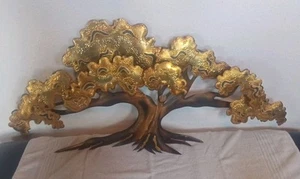 Beautiful MCM Curtis Jere Style Brutalist Tree of Life 40" x 20" x 5" Wall Art - Picture 1 of 24