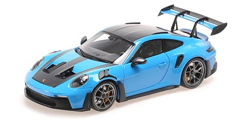 Minichamps 110062022 1/18 PORSCHE 911 992 GT3 RS 2024 WEISSACH PACKAGE BLUE