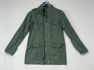  Atmosphere Army Green Military Style Jacket Women Size 6  - Picture 1 of 9