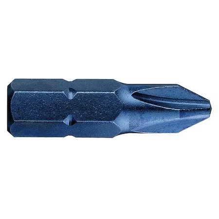 Broca de torsión Westward 40L572, Sae, 1/4", hexagonal, n.º 2, 1", Pk5 Foto 1 de 1