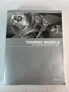 Harley Davidson OEM manual de servicio modelos Touring 2008 muy buen estado 99483-08 - Imagen 1 de 17