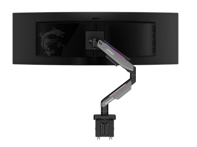 MSI MPG MT201R V2 - Premium RGB Single Monitor Stand Arm,  Supports 17-49" - Image 1 of 4