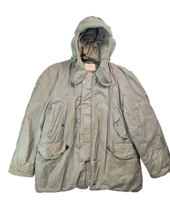 USAF Vintage 70s CWU-8/P Ground Crew Extreme Cold Weather Parka Mens Large L - Picture 1 of 8
