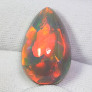 17.11Ct Supreme Rare ! AAA Harlequin Patch Work Pattern 100% Natural Black Opal - Picture 1 of 5