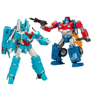 Senator Shockwave and Data Clerk Orion Pax Legacy Voyager Class | Transformers G - Picture 1 of 6