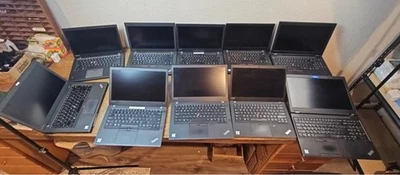 Lote de 13 ThinkPads Lenovo - T450 T460, T470, T480. SIN UNIDAD, SIN CARGADOR. COMO ESTÁ. Foto 1 de 4