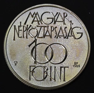 HUNGARY 100 Forint 1985 - Copper/Nickel/Zinc - Budapest Cultural Forum - 3520 - Picture 1 of 2