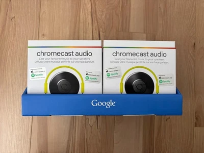 Lot of 6 Google Chromecast Audio Media Streamer (RUX-J42)  NEW Sealed - Bild 1 von 3