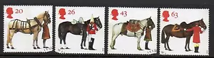 GB 1997 All The Queens Horses fine used set stamps - Picture 1 of 1