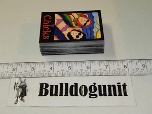 2005 Chicks Battle the Dudes Board Game Replacement Chicks Cards Only - Picture 1 of 2