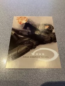 Tarjeta Promo Póster Vista Previa 2006 Halo Novela Gráfica SDCC DIFÍCIL DE ENCONTRAR RARO Videojuego Cómic - Imagen 1 de 2