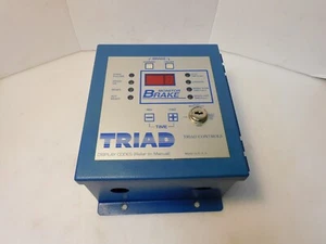 TRIAD CONTROLS TIME BASED BRAKE MONITOR UNKNOWN MODEL NO KEY - Picture 1 of 9