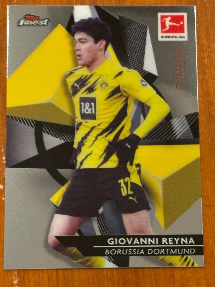 2020-21 Topps Finest Bundesliga Soccer - Pick Your Cards - Image 1 of 1