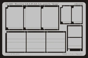 1/35 EDUARD PE SET #35602: WARRIOR I.F.F/C.I.F. ID PANELS 'IRAQ' - Picture 1 of 5
