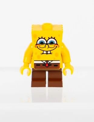 LEGO Sponge Bob Square Pants Sponge Bob Minifigure. Used + Fast Shipping - Image 1 of 4