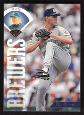1995 Leaf   Cal Eldred #34 Milwaukee Brewers