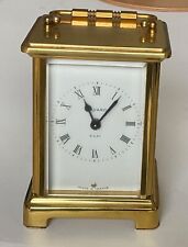 Vintage Bayard 8 Day Brass Carriage Clock by Duverdrey & Bloquel (Not Working)