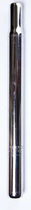 25.8mm Bike / Bicycle Straight Candle Type 240mm Seat Post - Silver - Picture 1 of 2