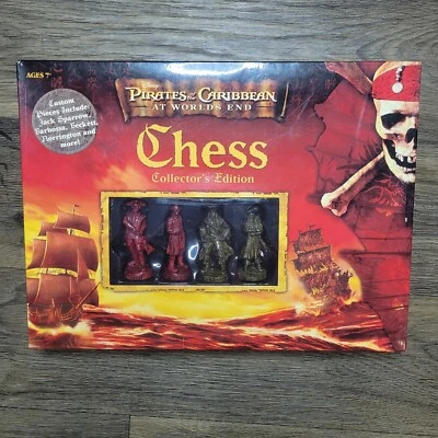 Pirates Of The Caribbean At World's End Collector's Edition Chess Set 2007 - Image 1 of 4