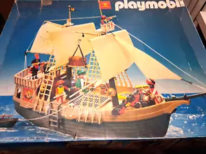 PLAYMOBIL SYSTEM 3550 VINTAGE IL GALEONE DEI PIRATI - Imagen 1 de 24