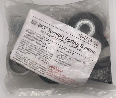 Kit de mola dupla de torção EZ-Set 1042028 para portas de garagem de mola EZ-Set 11' - Imagem 1 de 2