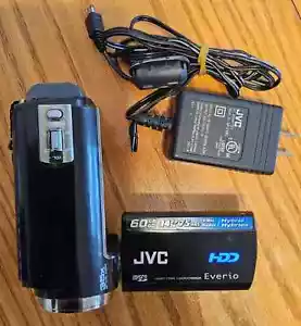 JVC Everio GZ-MG360 BU 60GB Hard Disk Video Camera Camcorder WORKING TESETED!~ - Picture 1 of 7