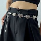 Gold Chain Belt Silver Thin Waistband Adjustable Punk Goth Belts  Women