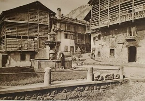 Forni di Sotto Friuli Venezia Guilia Italy Photogravure 1930s Kurt Hielscher - Picture 1 of 2