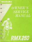 1995 SUZUKI MOTORCYCLE RMX250 OWNER'S SERVICE MANUAL 99011-05056-03A (622)
