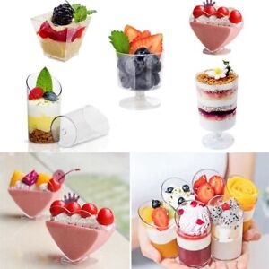Container Transparent Disposable Cupcake Cups Dessert Cup Pastry Tools Mousses