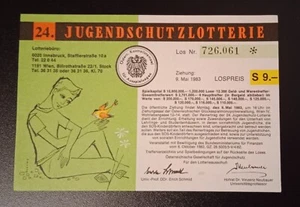 Lotterielos: 24. Jugendschutzlotterie, 1983 - Bild 1 von 1
