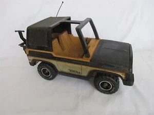 TONKA MR-970 Bronco Blazer Jeep Black & Gold - Picture 1 of 8