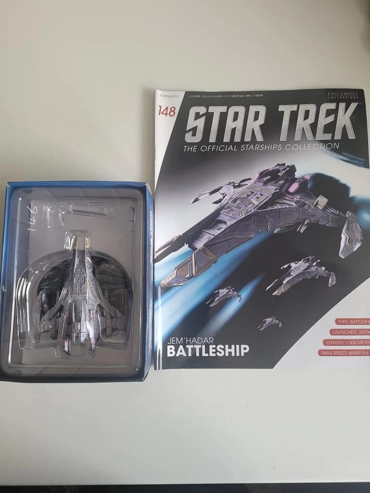 Star Trek Eaglemoss Starships #148 - Jem'Hadar Battleship - image 1 of 1