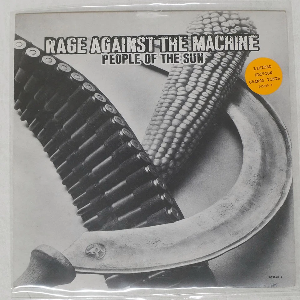 RAGE AGAINST THE MACHINE PEOPLE OF THE SUN EPIC 6636287 UK VINYL 7 - Image 1 of 2