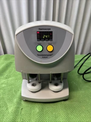 Haemoscope TEG 5000 Thrombelastograph Hemostasis Coagulation Blood Lab Analyzer - Image 1 of 4