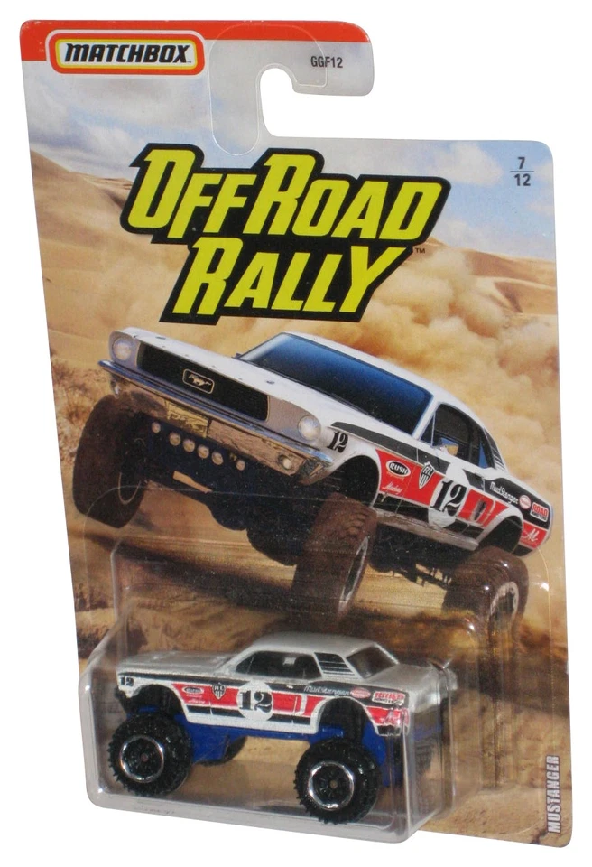 Matchbox Off Road Rally (2020) Camioncino Mustanger Bianco 7/12 - Immagine 1 di 1