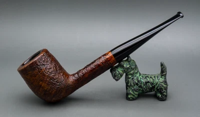 Billar grande Dunhill Shell Briar N196 1974 con vástago de repuesto Foto 1 de 4