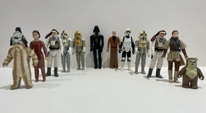 Vintage Star Wars KENNER Palitoy Figur Leia Skywalker AT ST Ewok Obi Darth LOT - Bild 1 von 17