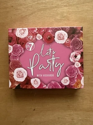 W7 LET'S PARTY WITH VICKABOO EYESHADOW PALETTE**NEW** - Image 1 of 2