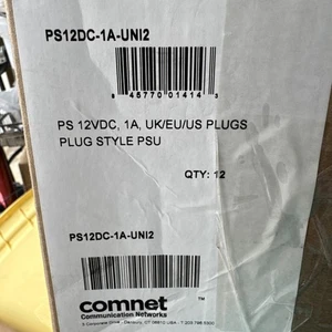Alimentation Comnet PS12DC-1A 12V 1A - Photo 1/3