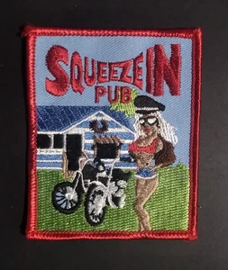 Daytona Beach Bike Week gestickter Aufnäher SQUEEZIN PUB Port Orange, Florida - Bild 1 von 2