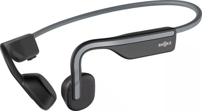 Shokz - OpenMove Bone Conduction Open Ear Lifestyle/Sport Headphones - Gray - Image 1 of 4