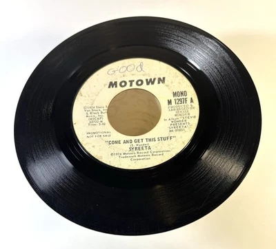 Syreeta • Come And Get This Stuff • VG Promo  1974 Stereo / Mono • Stevie Wonder - Image 1 of 4