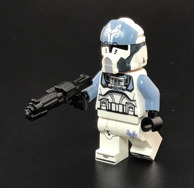 LEGO Star Wars Wolf Pack Clone Trooper Custom Printed on official parts W/CAC - Image 1 of 4